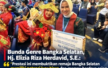 Riska Zulpiana Harumkan Bangka Selatan di Ajang Duta Genre Indonesia 2026