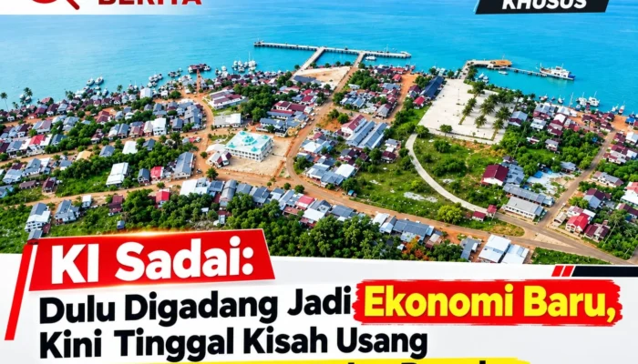 KI Sadai: Dulu Digadang Jadi Ekonomi Baru, Kini Tinggal Kisah Usang di Ujung Selatan Pulau Bangka