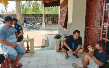 Tiga Pria Ditangkap Tim Opsnal Usai Curi Komponen Excavator di Gudang Parit Padang