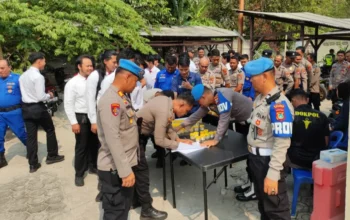 Bidpropam Polda Babel Gelar Gaktibplin Personel Polres Bangka, Cek Pinjol dan Judol