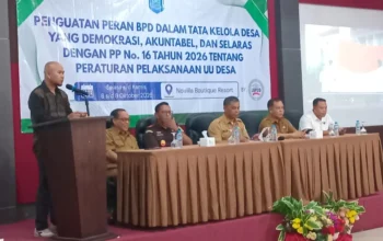 Penguatan Peran BPD, Pemkab Bangka Dorong Tata Kelola Desa yang Akuntabel