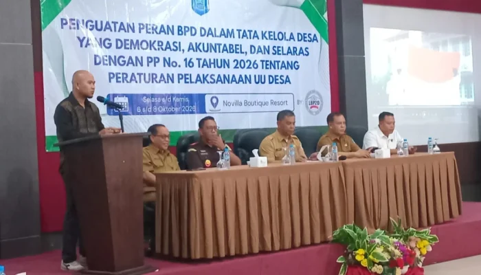 Penguatan Peran BPD, Pemkab Bangka Dorong Tata Kelola Desa yang Akuntabel