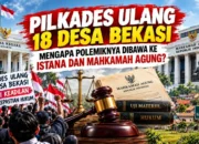 Pilkades Ulang 18 Desa di Kabupaten Bekasi: Mengapa Polemiknya Dibawa ke Istana dan Mahkamah Agung?