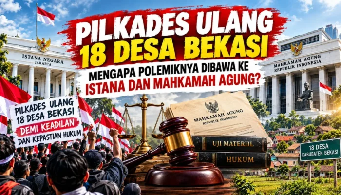 Pilkades Ulang 18 Desa di Kabupaten Bekasi: Mengapa Polemiknya Dibawa ke Istana dan Mahkamah Agung?
