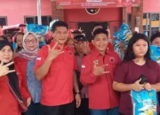 PDIP Bangka Bagi 5 Ton Beras, Besok Screening Katarak Gratis di kantor DPC