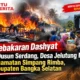 Kebakaran Dusun Serdang: Bantuan untuk Korban Terus Mengalir, Pengusutan Juga Harus Bergerak