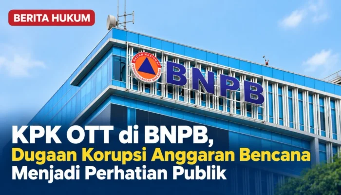 OTT KPK di BNPB: 14 Orang Diamankan, Dana Kebencanaan Jadi Sorotan