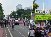 Aksi Damai di Jakarta, LBH AMPUH dan Warga 18 Desa Bekasi Desak Evaluasi Seleksi serta Penundaan Pelantikan Kades