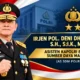 Pecah Bintang Jadi Irjen, Deni Dharmapala Ditantang Jalankan Arahan Kapolri Suyudi: Bersihkan SDM Polri dari Praktik Titipan