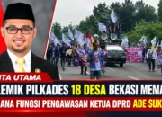 Polemik Pilkades 18 Desa Bekasi Memanas, Ke Mana Fungsi Pengawasan Ketua DPRD Ade Sukron?
