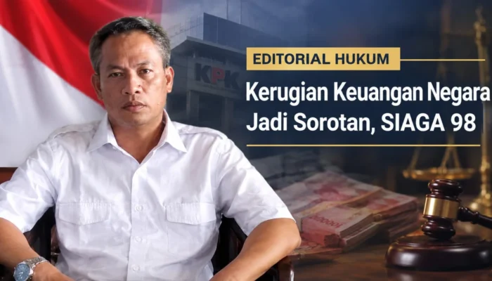 SIAGA 98 Minta Presiden Cermati Gagasan DEN soal Kerugian Keuangan Negara