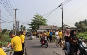 Polres Bangka dan Pemda Gelar Green Policing, Bersihkan Lingkungan dan Salurkan Air Bersih di Nelayan 1