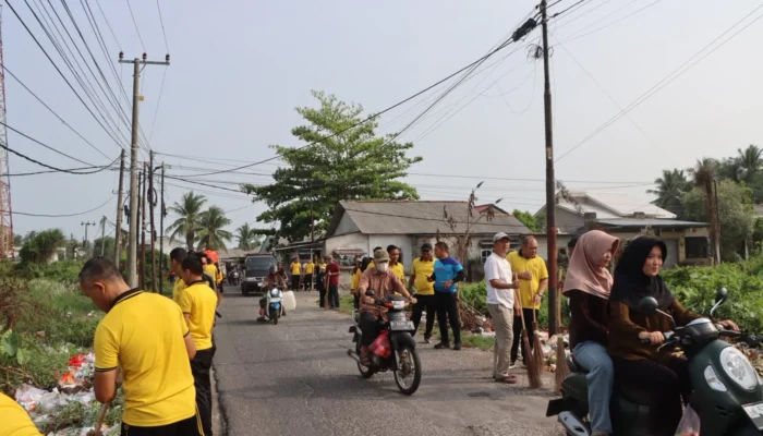 Polres Bangka dan Pemda Gelar Green Policing, Bersihkan Lingkungan dan Salurkan Air Bersih di Nelayan 1