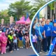 HUT ke-25 Partai Demokrat, DPC Bangka Gelar Jalan Santai Bersama Ribuan Warga Sungailiat