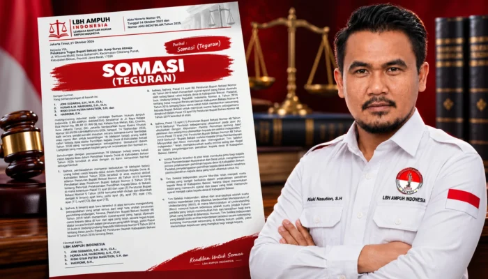 Riski Syah Putra Nasution, Direktur Litigasi LBH AMPUH: Aspirasi 18 Desa Bekasi Belum Tuntas, PTUN Jadi Langkah Hukum Konstitusional